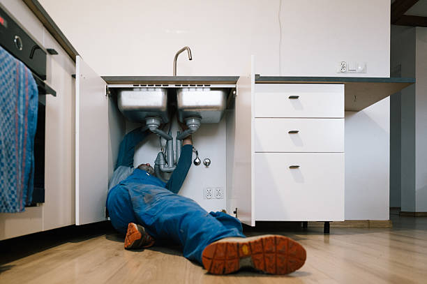 Professional Drain Cleaning technician working in Barclay, MD